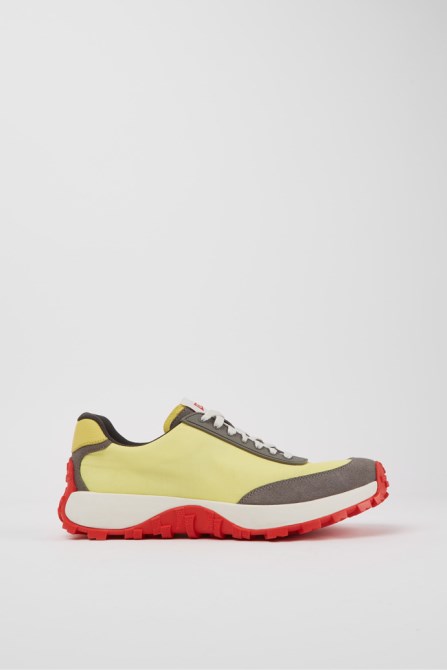 Camper Design Drift Trail Vibram Multicolored Textile And Nubuck Sneakers For Men