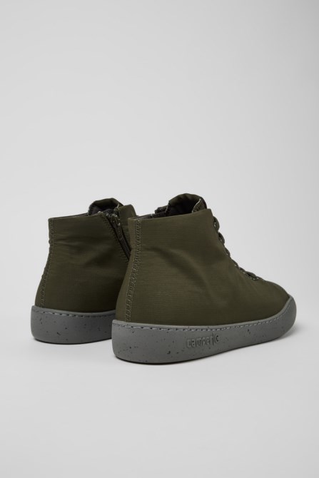 Exclusive Camper Peu Touring Green Recycled Pet Sneakers For Men
