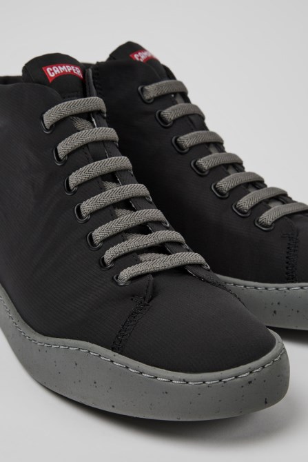 Exclusive Camper Peu Touring Black Recycled Pet Sneakers For Men