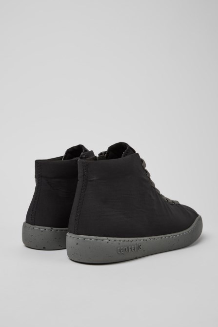Exclusive Camper Peu Touring Black Recycled Pet Sneakers For Men