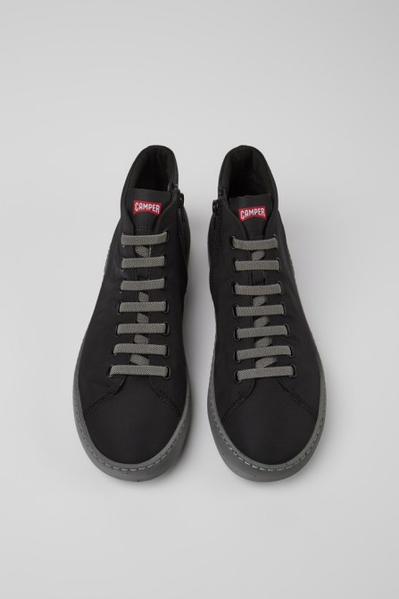 Exclusive Camper Peu Touring Black Recycled Pet Sneakers For Men