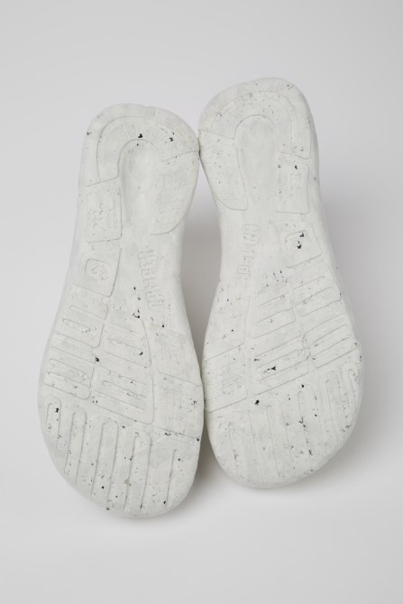 Camper Peu Stadium White Non-Dyed Leather Ankle Boots For Men New Arrivals