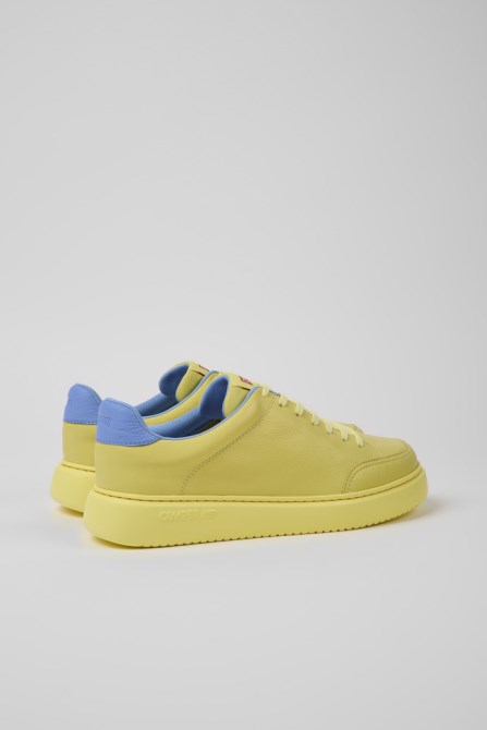 Runner K21 Yellow Leather Sneakers For Men Camper New Arrivals