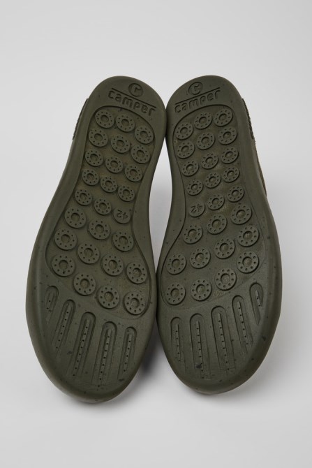 Peu Touring Green Nubuck Sneakers For Men Camper New Arrivals