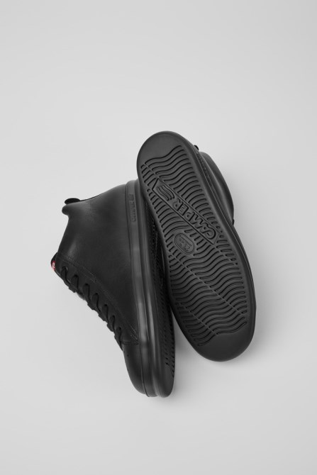 Runner Black Leather Sneakers Camper New Arrivals
