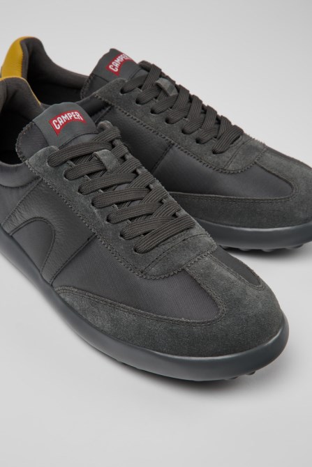 Exclusive Camper Pelotas Xlite Gray And Yellow Sneakers For Men