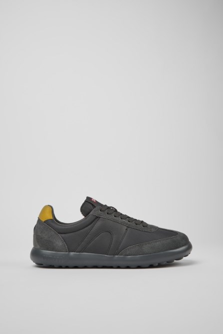 Exclusive Camper Pelotas Xlite Gray And Yellow Sneakers For Men