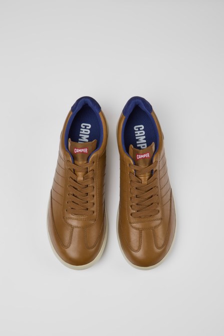 Pelotas Xlite Brown And Blue Sneakers For Men Camper New Arrivals