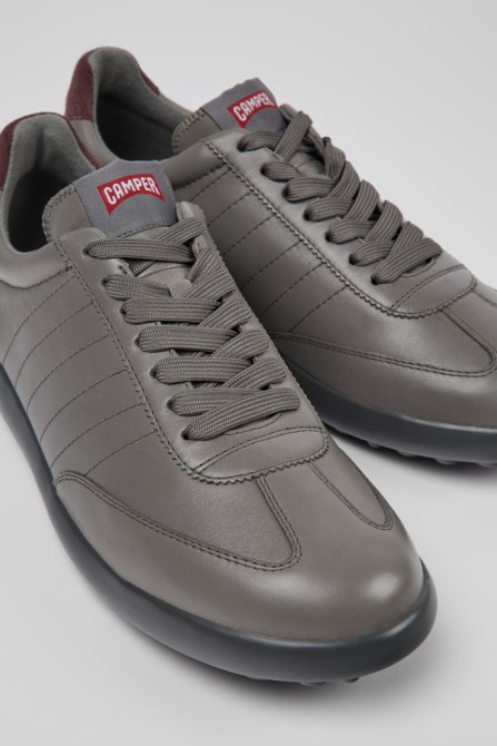 Pelotas Xlite Gray And Burgundy Sneakers For Men Camper New Arrivals