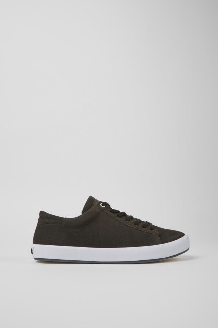 Design Andratx Gray Nubuck Sneakers For Men Camper