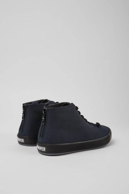 Exclusive Camper Andratx Navy Blue Textile Sneakers For Men