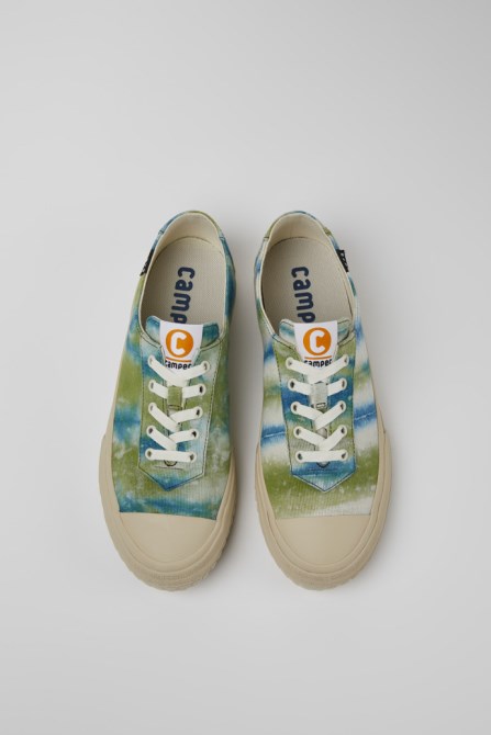 Camper X Efi Multicolored Organic Cotton Men Sneakers
