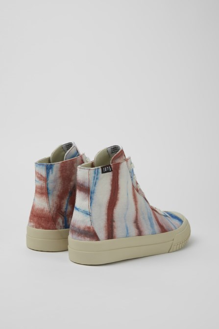 Camper X Efi Multicolored Organic Cotton Sneakers For Men