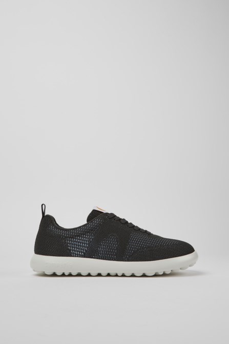 Camper Pelotas Xlite Black And Grey Recycled Pet Sneakers For Men New Arrivals