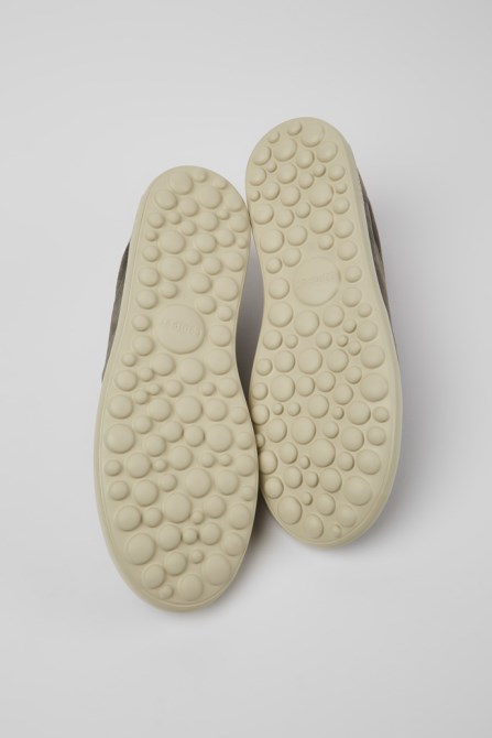 Pelotas Xlite Grey Nubuck Sneakers For Men Camper New Arrivals