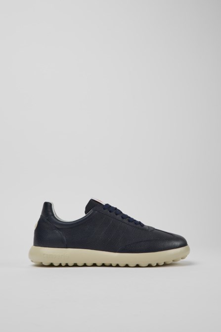Design Pelotas Xlite Blue Leather Sneakers For Men Camper