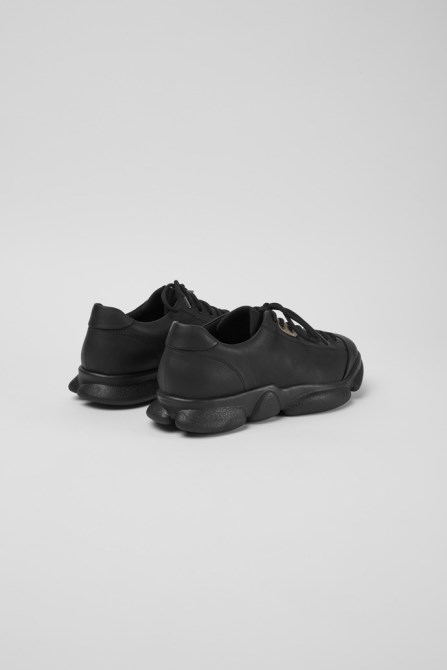 Camper Design Karst Black Leather Shoes For Men