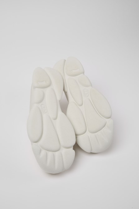 Camper Design Karst White Leather Shoes For Men