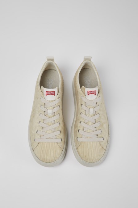 Camper Twins Beige Printed Sneakers New Arrivals