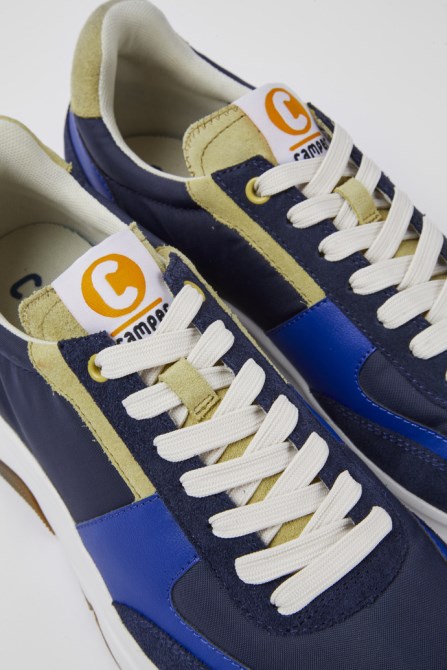 Drift Multicolor Leather And Recycled Pet Sneakers Exclusive Camper