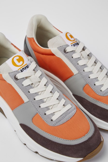 Design Drift Multicolor Leather And Recycled Pet Sneakers Camper