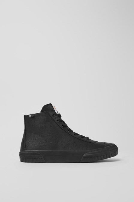 Exclusive Camper Camaleon Black Leather Boots For Men