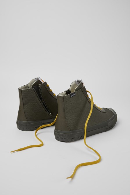 Camper Camaleon Green Boots For Men New Arrivals