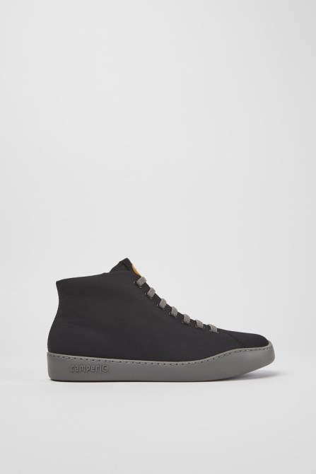 Peu Touring Black Textile Ankle Boots For Men Camper New Arrivals