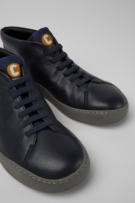 Camper Design Peu Touring Blue Ankle Boot For Men