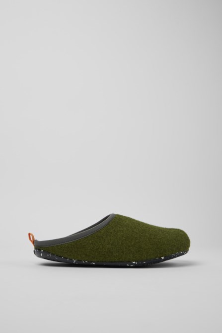 Design Twins Multicolored Wool Men's Slippers Camper
