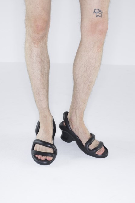 Kobarah Black Unisex Sandals Camper New Arrivals
