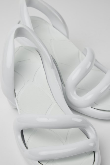 Design Kobarah White Unisex Sandals Camper