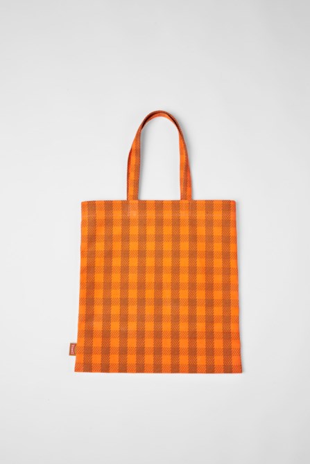 Camper Design Conmigo Orange And Beige Tote Bag