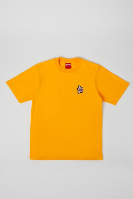 Exclusive Camper T-Shirt Orange Organic Cotton T-Shirt