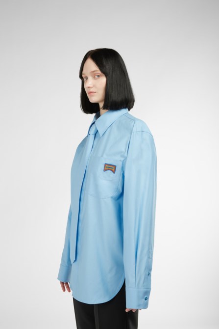 Camper Design Shirt Blue Unisex Shirt