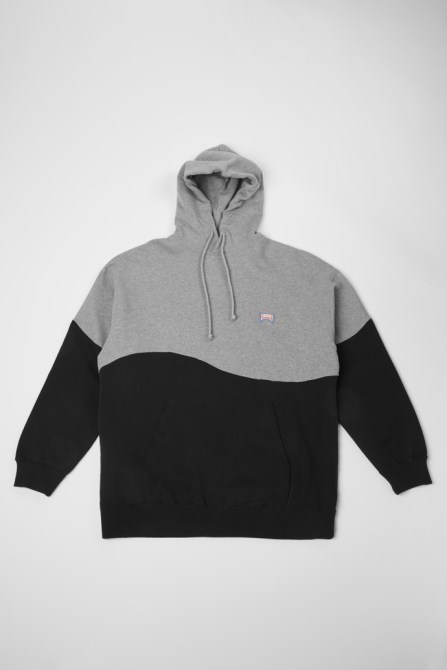 Hoodie Grey And Black Unisex Hoodie Camper New Arrivals