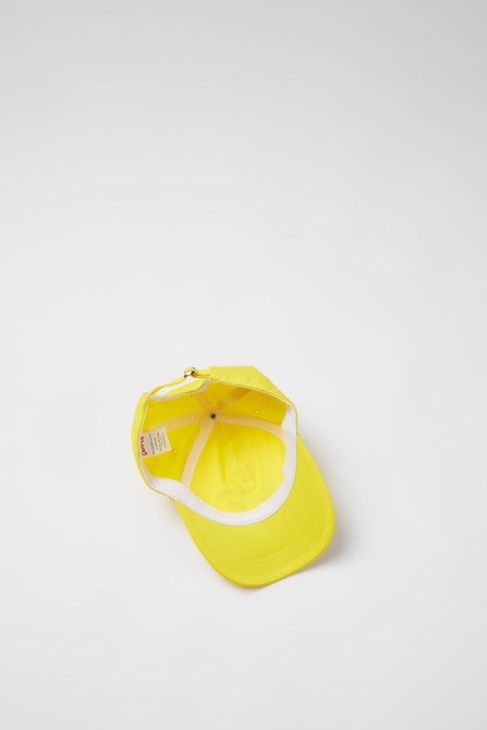 Cap Yellow Cap With Camper Logo