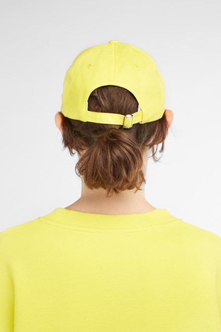 Cap Yellow Cap With Camper Logo