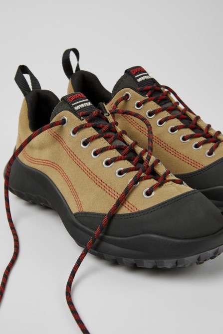 Camper Crclr Gore-Tex Beige Nubuck And Textile Sneakers For Women New Arrivals