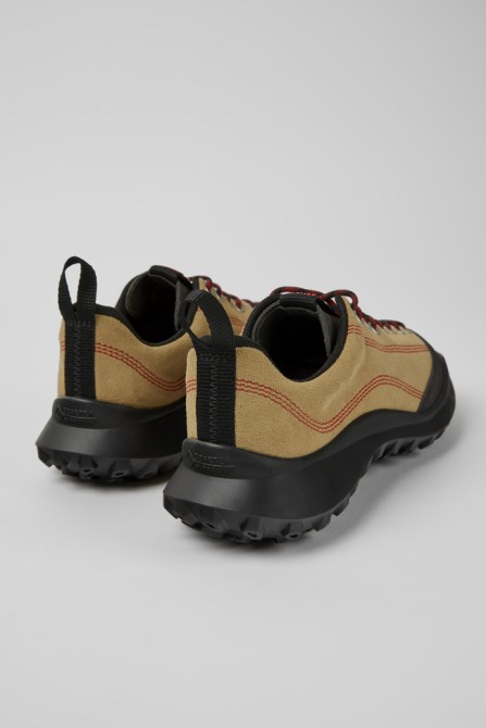 Camper Crclr Gore-Tex Beige Nubuck And Textile Sneakers For Women New Arrivals