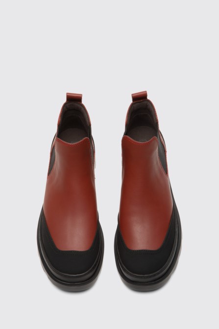 Exclusive Camper Brutus Red-Brown Ankle Boot For Women