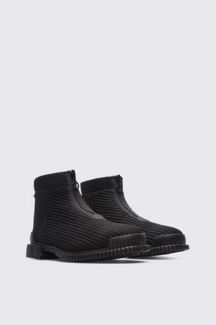 Camper Design Pix Black Ankle Boots For Women