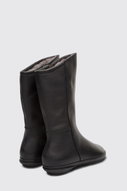 Camper Design Right Black Mid Boot For Women