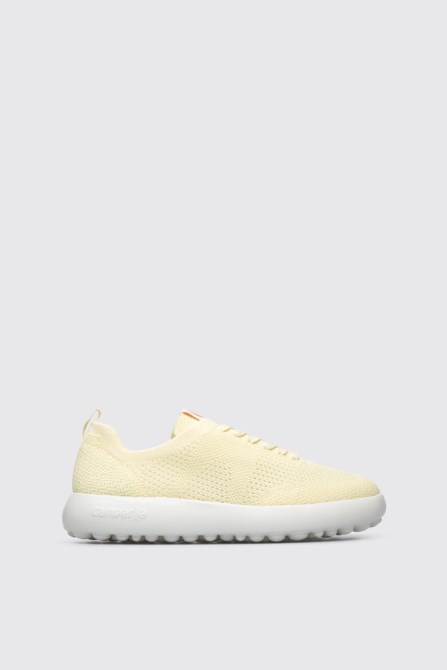 Camper Pelotas Xlite Yellow Sneaker For Women New Arrivals