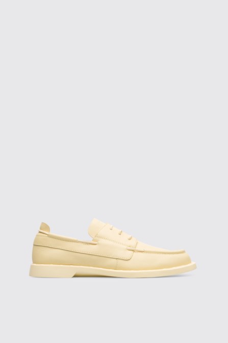 Juddie Yellow Nautical Style Shoe For Women Exclusive Camper