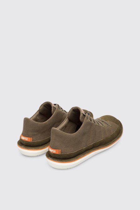 Exclusive Camper Beetle Men's Green Sneakers