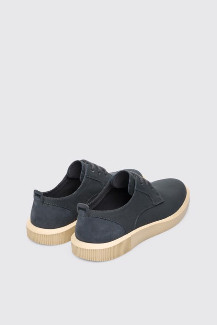 Exclusive Camper Bill Men's Dark Gray Shoes With Laces