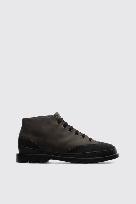 Camper Design Brutus Greenish-Grey Ankle Boot For Men