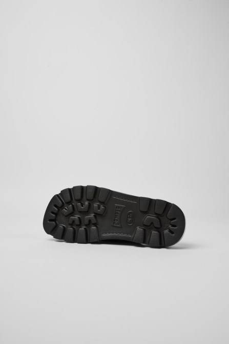 Design Brutus Sandal Black Leather Sandals For Women Camper