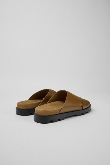 Exclusive Camper Brutus Sandal Brown Leather Sandals For Women